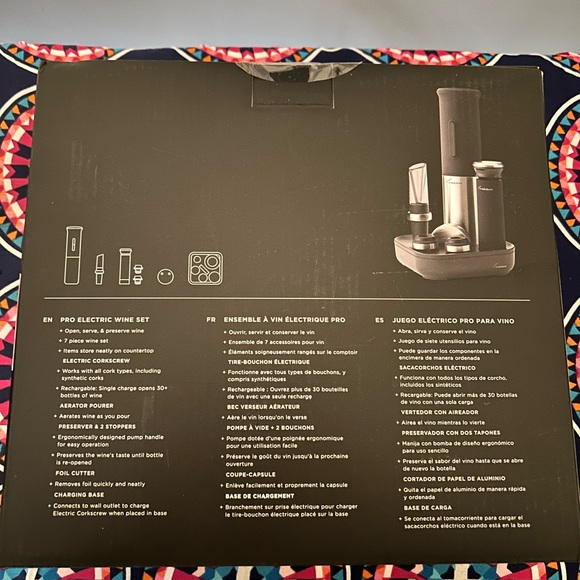 Rabbit Pro Electronic Wine Set (7 piece set) - Picture 2 of 3